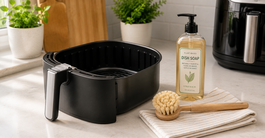 how to clean an air fryer the eco way